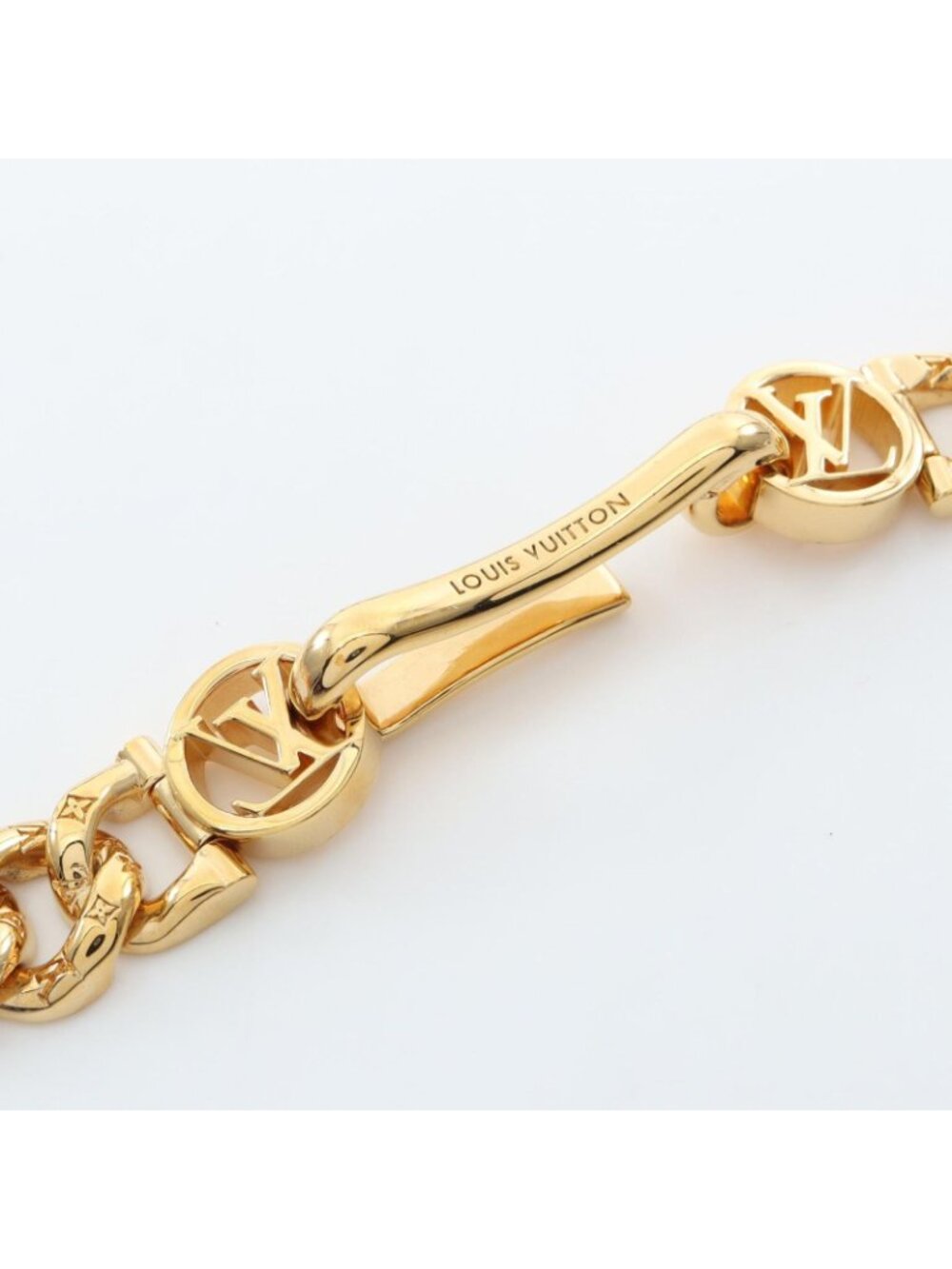 Louis Vuitton Necklace Collier Circle Chain Monogram - Picture 3 of 5